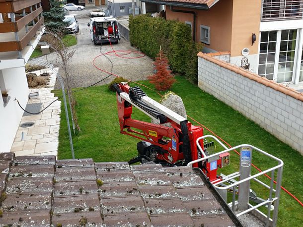 Nettoyage des façades et des terrasses