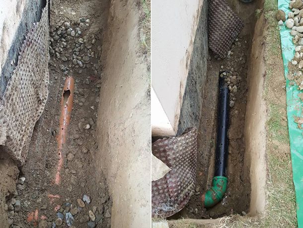 Drainages – réparation et nettoyage